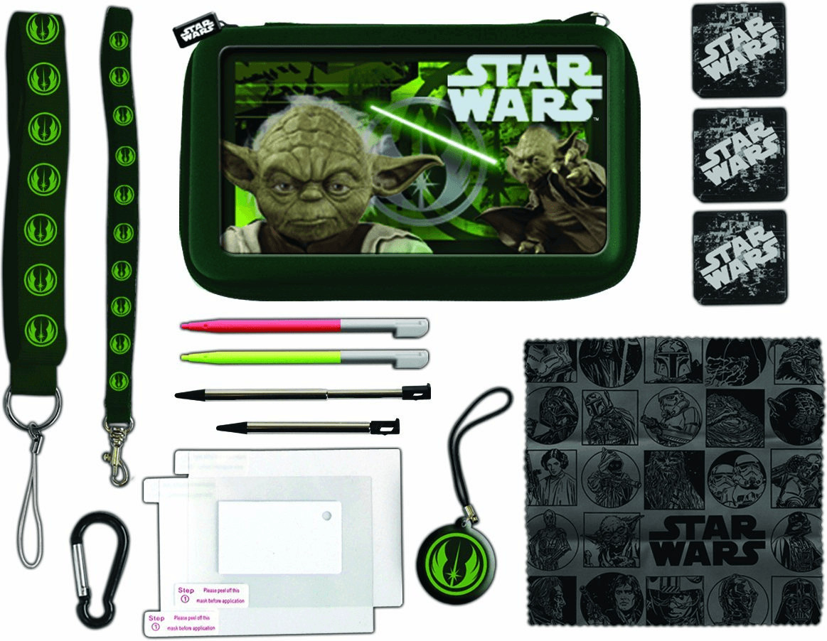 GameOn 3DS Star Wars Yoda Gamer Protection Set