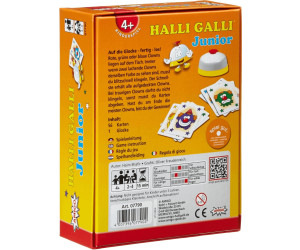 La boîte HALLI GALLI contient 56 cartes, 1 cloche, règle du jeu - prix  pas cher chez iOBURO- prix pas cher chez iOBURO