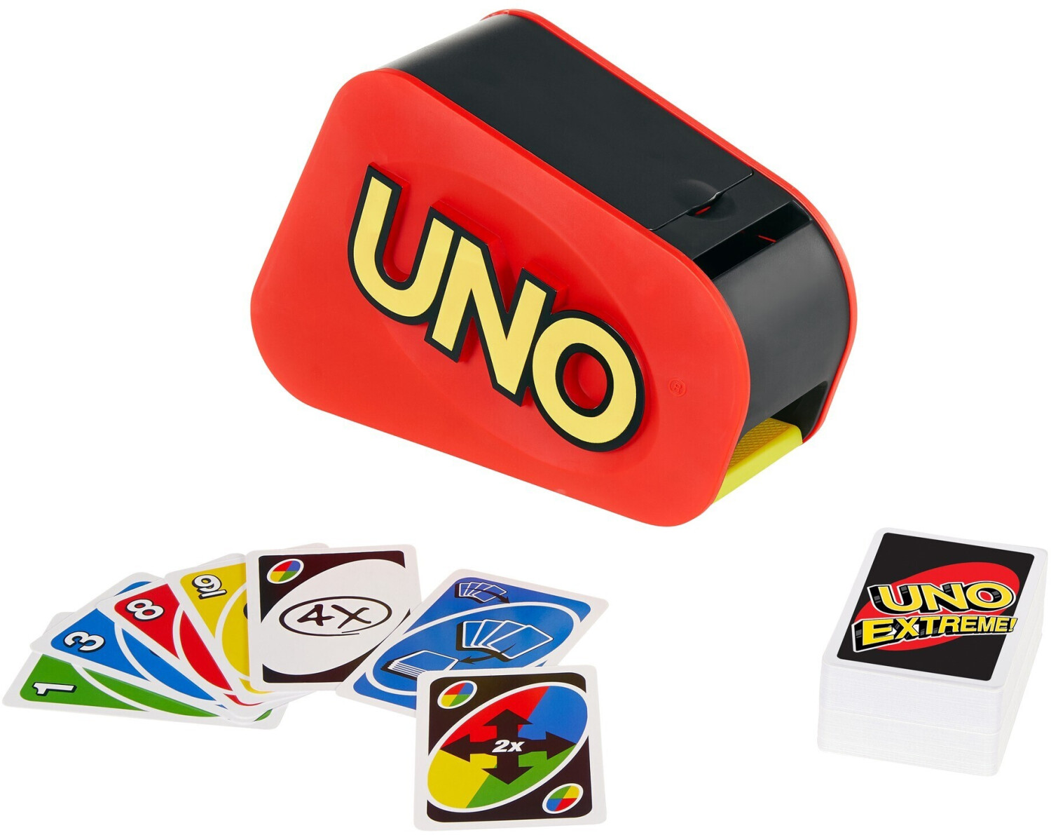 UNO Party Pack of 4 Card Games for Kids & Adults Featuring UNO