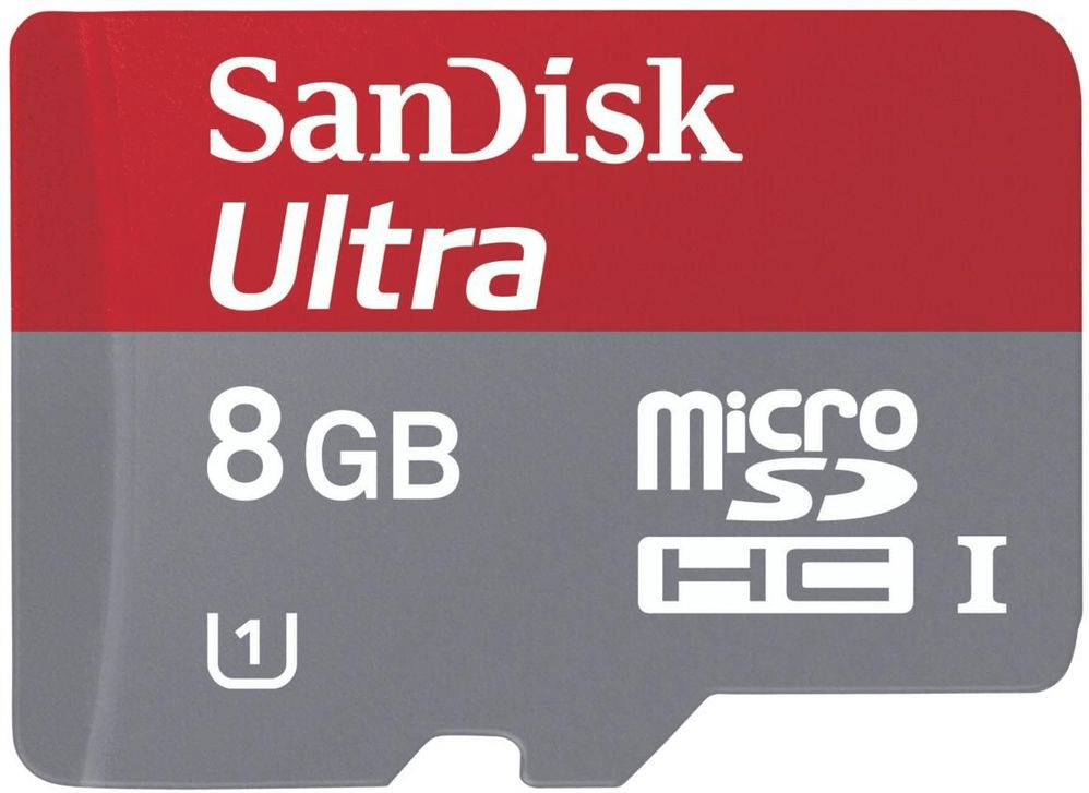 SanDisk Mobile Ultra microSDHC 8 Go Classe 10 UHS-I (SDSDQU-008G)