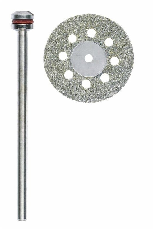 Proxxon Disque à tronçonner diamanté avec orifices de refroidissement 20 mm (28844)