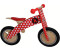 Kiddimoto Kurve Red & White Dotty Bike