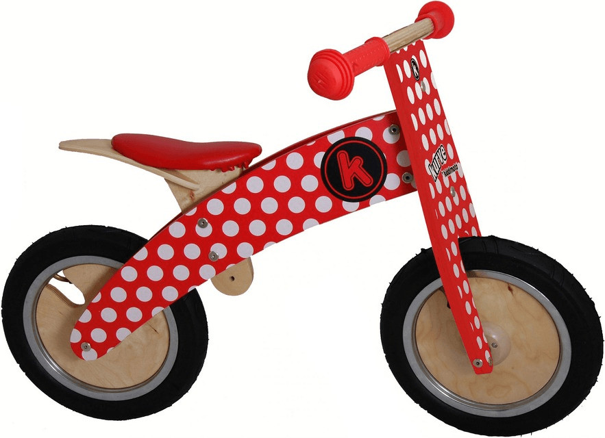 Kiddi moto Kurve Red Dotty