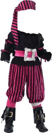 Limit Sport Costume de pirate rose