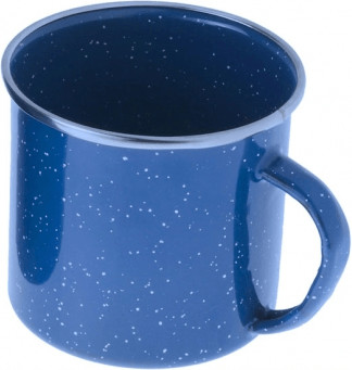 GSI Tasse en émail bleu 355 ml