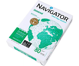25000-100000 Blatt = Palette Navigator Universal Papier DIN A4 80g/m²  weiß