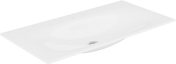 KEUCO Edition 11 105.5 x 53.8 cm (with tap hole, with overflow, 31150311001)