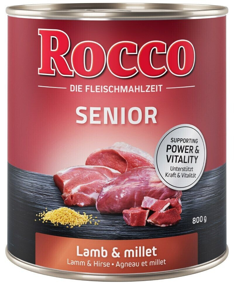 Lukullus Rocco Senior volaille & flocon d'avoine 800 g