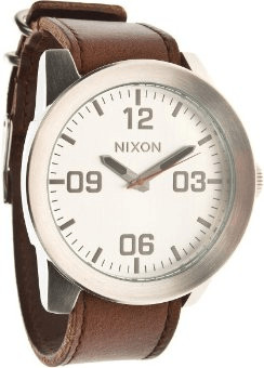 Nixon The Private Silver/Brown