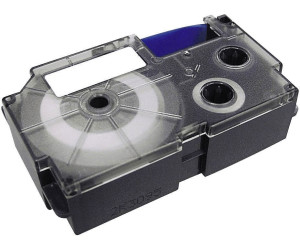 original vhbw® Label Tape 24mm SCHWARZ-SILBER für CASIO XR-24SR XR-24SR1 
