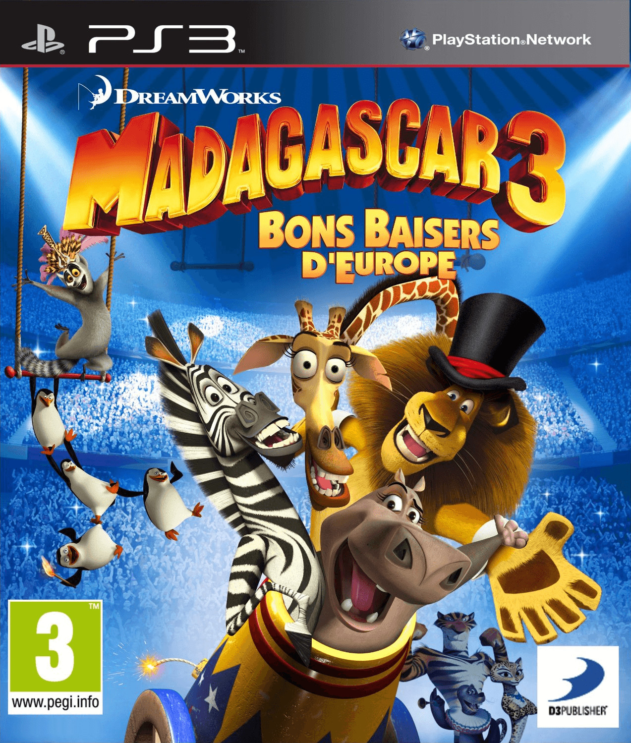 Madagascar 3: Bons Baisers d'Europe