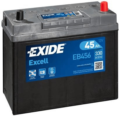 Exide Excell EB456 12V 45Ah
