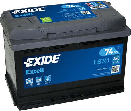 Exide Excell EB741 12V 74Ah