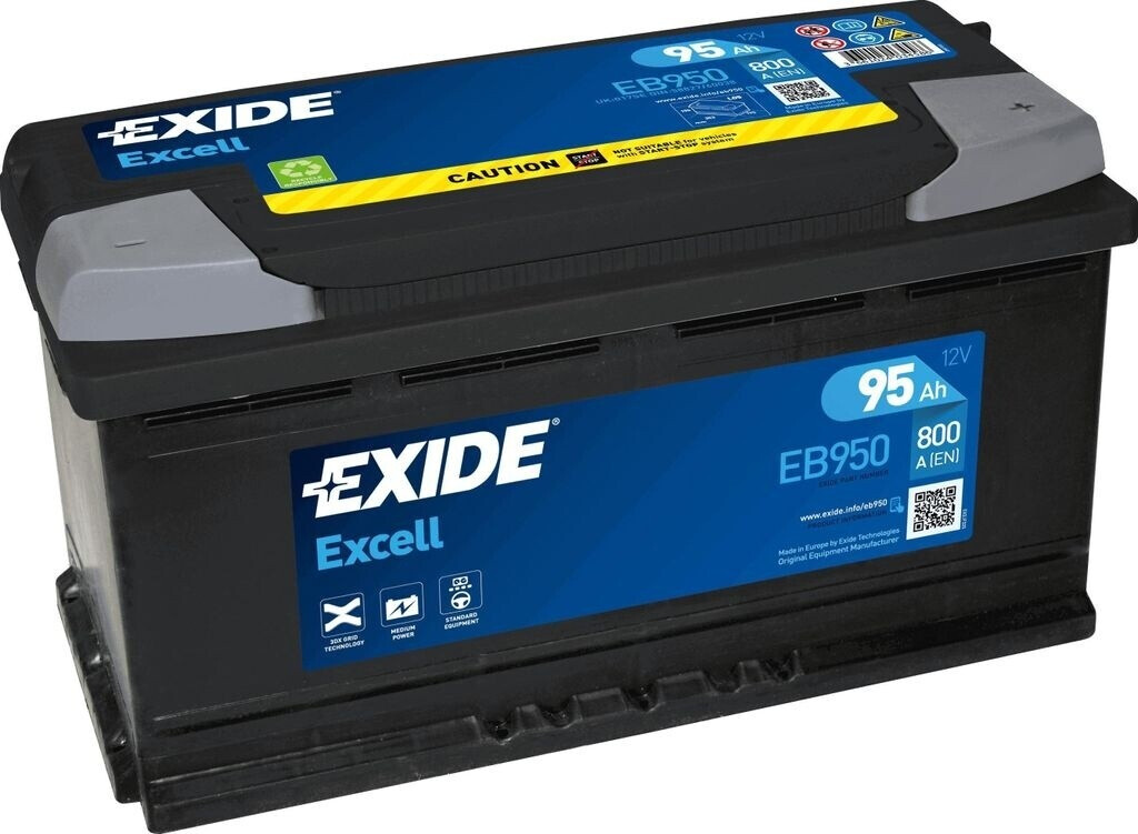 Exide Excell EB950 12V 95Ah