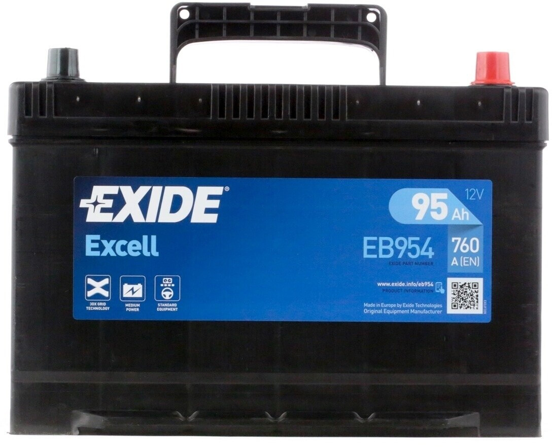 Exide Excell EB1004 12V 100Ah
