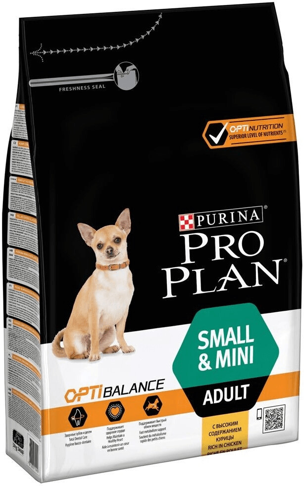 Purina Pro Plan Opti'Health au poulet pour adultes de petites races (3 kg)