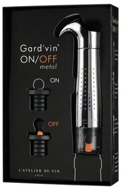Elektrische Vakuumpumpe Gard'Vin On/Off Power Signature von L'Atelier du  Vin - braun
