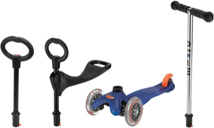 Micro Mobility Mini Micro 3 en 1 bleu