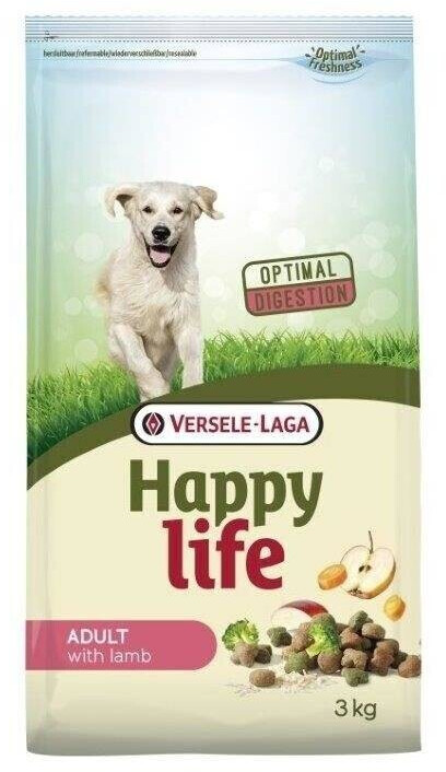 Versele-Laga Happy life adult Agneau & Riz 3 kg