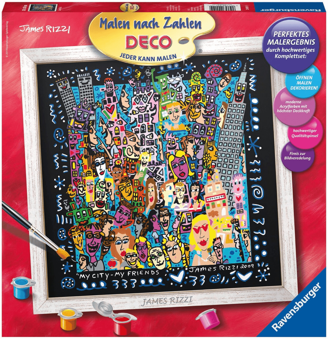 Ravensburger Painting by Numbers James Rizzi