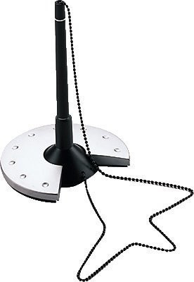 Helit Stylo bille argent/noir (6220399)