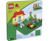 1x LEGO costruzione piastra GRIGIO SCURO 16x16x2 Adesivo Rampa stazione centrale 4513 2642pb01 