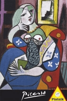 Piatnik Puzzle Pablo Picasso - Femme au livre (1 000 pièces)