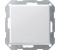 Gira Tastschalter 10 AX 250 V~ mit gerade stehender Wippe Universal-Aus-Wechselschalter Reinweiß glänzend (0121201)