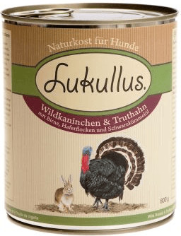 Lukullus Wild Rabbit & Turkey 800 g