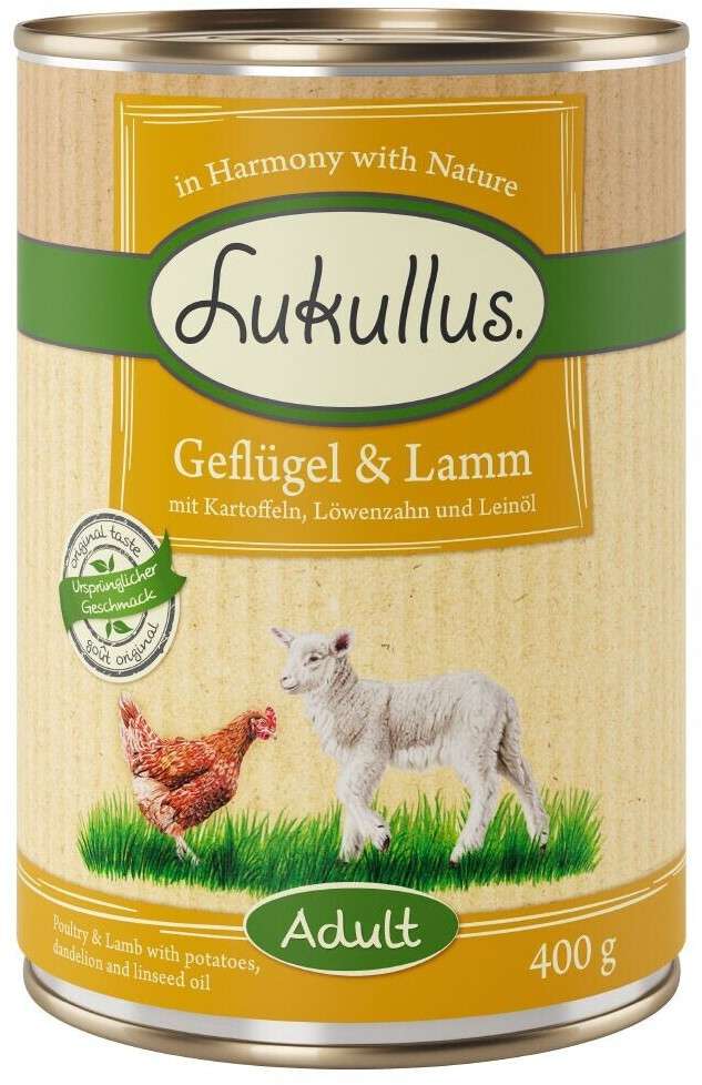 Lukullus Lièvre & Dinde 400 g