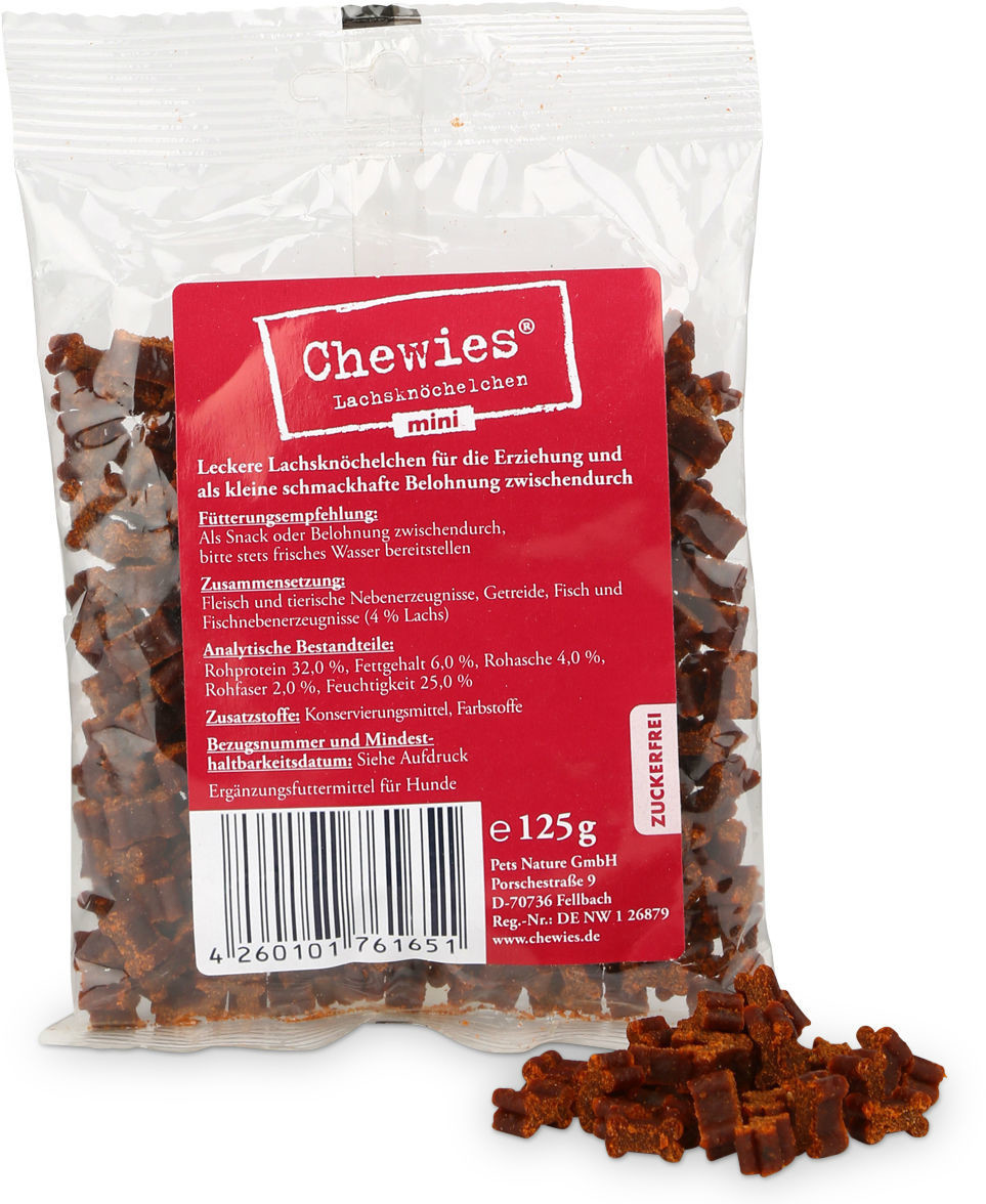 Zoo Med Chewies Mini Os Saumon 125g