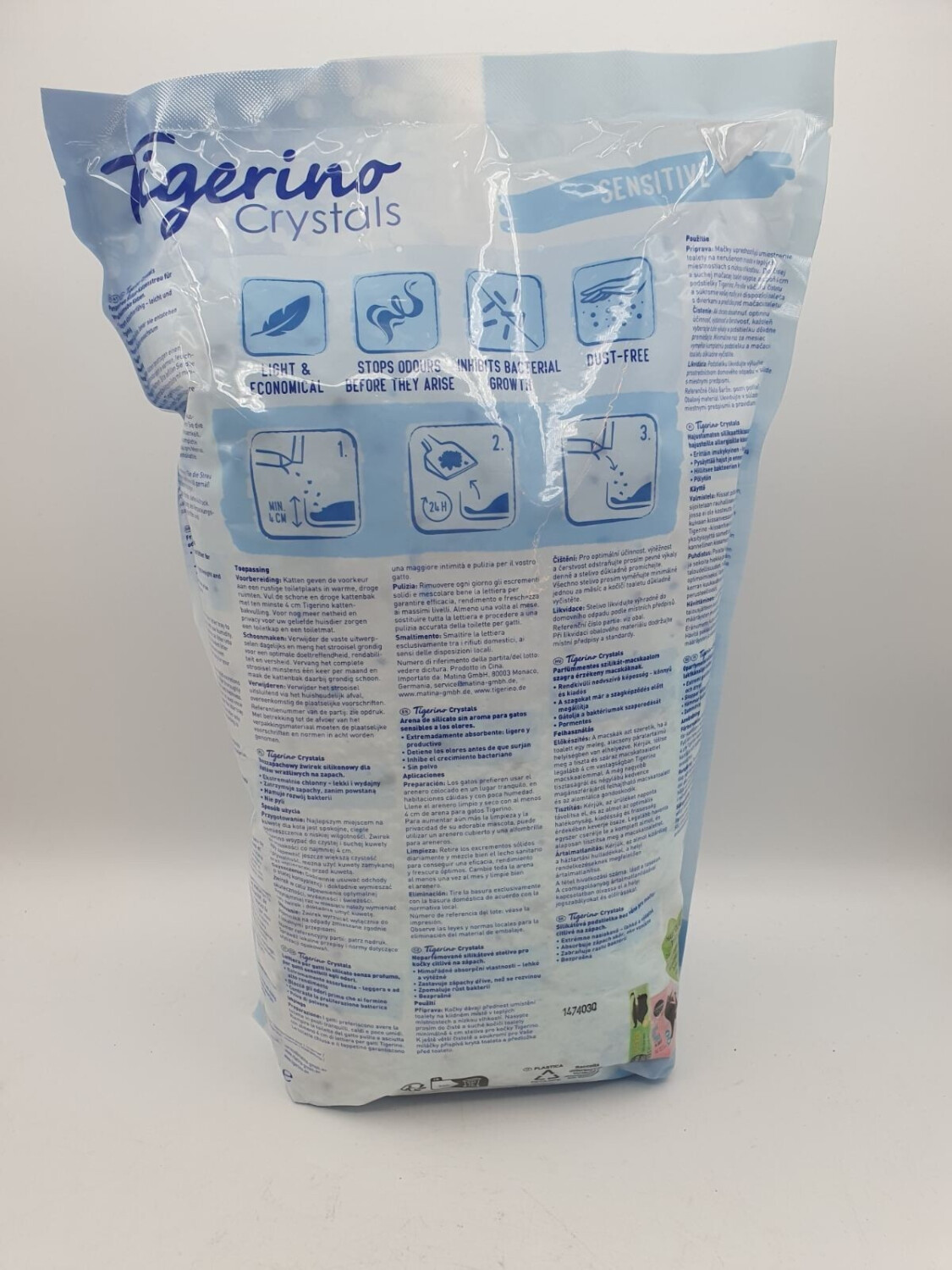 Tigerino Crystals Silikatstreu 5L ab 5.09  | Vergleiche 1 Angebote auf  idealo.de