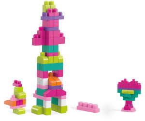 pink Mattel Mega Bloks First Builders DCH54 Bausteinebeutel Medium 60 Teile