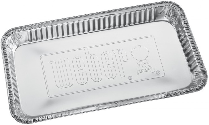 Weber Grandes barquettes en aluminium 57 cm (lot de 5)