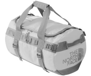 north face duffel bag white