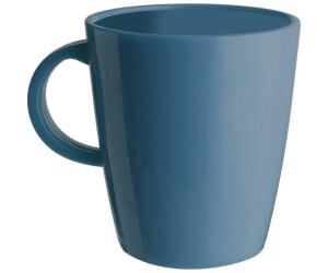 BRUNNER Sandhya Henkelbecher 300 Ml – Grau, Mit Anti-Rutsch, Spülmaschinenfest – Schickes Design Für Kaffee & Tee
