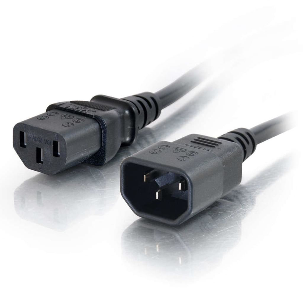 C2G 3m Computer Power Extension Cord