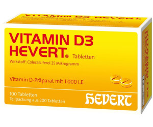 Hevert Vitamin D 3 Ab 239 Preisvergleich Bei Idealoat