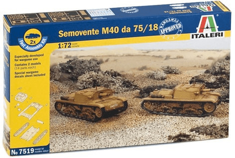 Italeri Semovente M40 da 75/18 (7519)