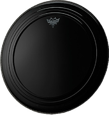 REMO Ebony Powerstroke Pro Bassdrum 22
