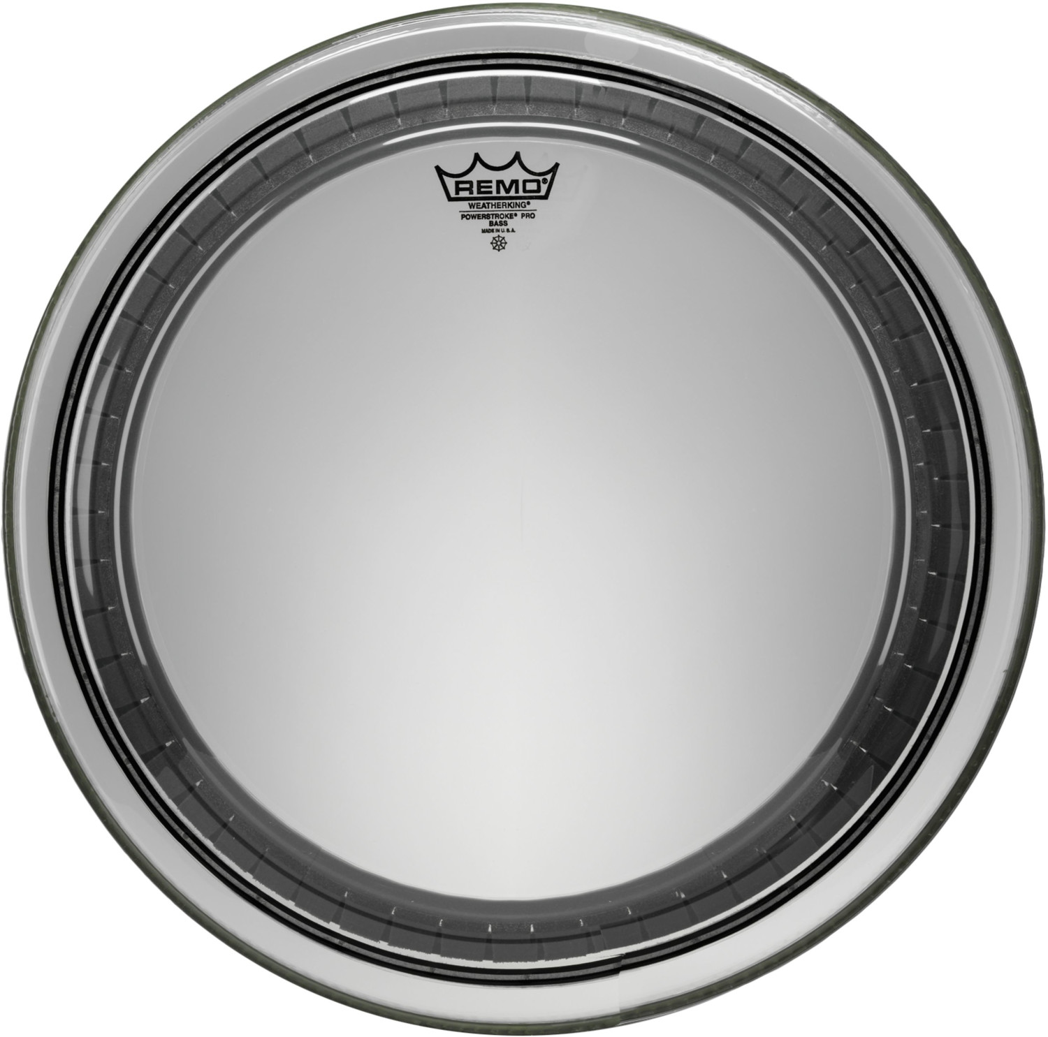 REMO Clear Powerstroke Pro Bassdrum 24