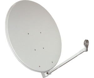Gibertini Sat Anlage Antenne Schüssel 100cm Ziegelrot XP Profi PremiumX Quad LNB 0,1db 4 Teilnehmer HDTV 4K Serie 