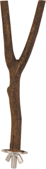 Trixie Perchoir forme Y en bois naturel 35 cm (5877)