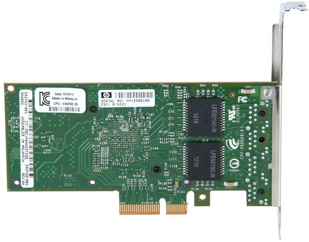 HP NC365T 4-port Ethernet Server Adapter (593722-B21) ab 119