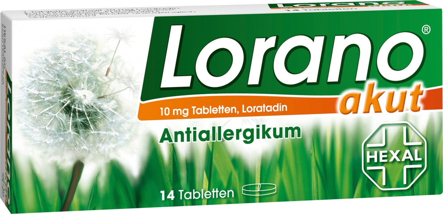 Lorano Akut Tabletten ab € 1,48 Preisvergleich bei idealo.at