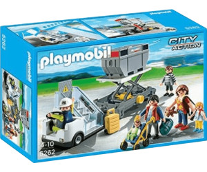 Playmobil Aircraft Stairs with Passengers and Cargo (5262)
