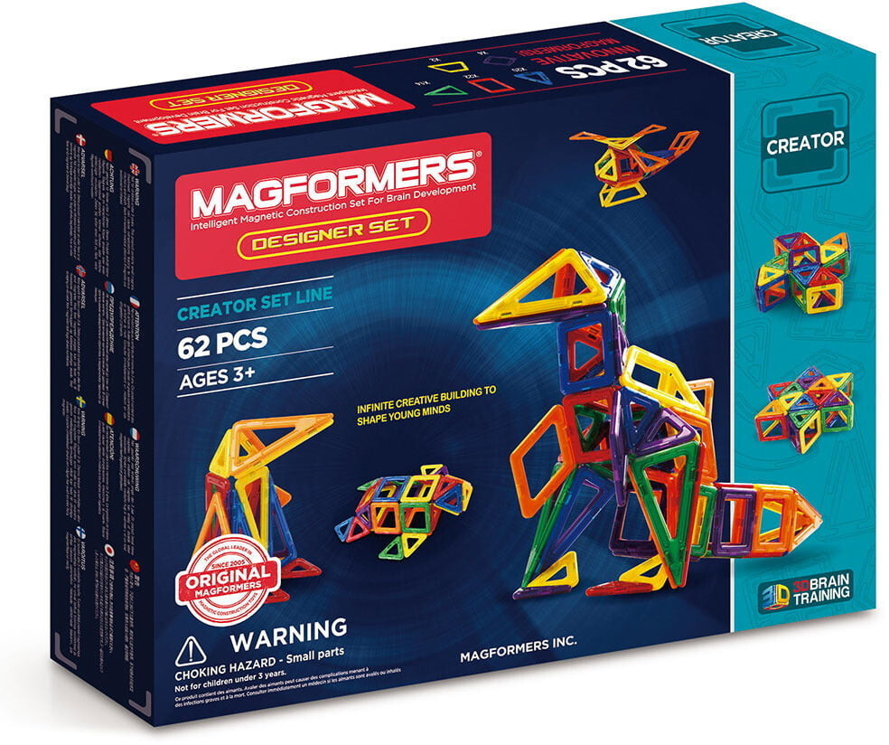 Magformers Designer Set (62 pièces)