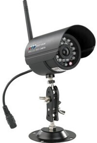 VisorTech Caméra infrarouge résistante aux intempéries DSC-410.IR avec transmission radio