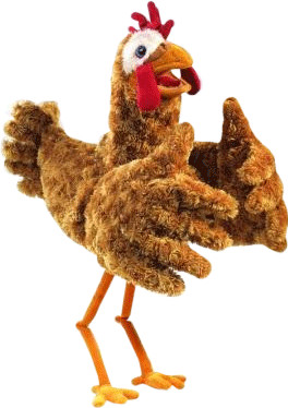 Folkmanis Marionnette poule (2861)