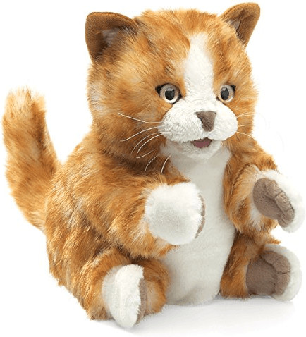 Folkmanis Chaton orange